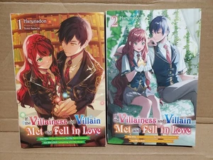 If the Villainess and Villain Met and Fell in Love Vol. 1 and 2 Manga 1st Ed. - Picture 1 of 5