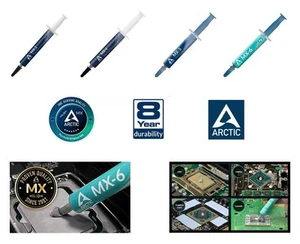 ARCTIC MX-6 MX-5 MX-4 MX-2 Thermal Paste Compound CPU GPU Console 2g 4g 8g 20g - Afbeelding 1 van 62