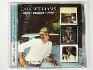 Don Williams - Visions / Expressions / Portrait 2 CD Set - UK Import Remastered - Imagen 1 de 2