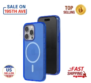 📱 Funda RhinoShield JellyTint MagSafe iPhone 15 Pro - Azul Cibernético - A prueba de golpes - Imagen 1 de 4