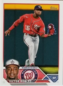 2023 Topps Series 2 Advanced Stat #389 Victor Robles 199/300 Nationals - Picture 1 of 1