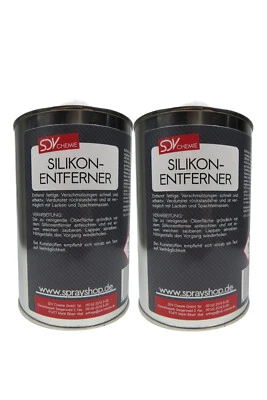 SILIKONENTFERNER 2 x 1 Liter Siliconentferner für Autolack Lackierer Reiniger - Bild 1 von 2