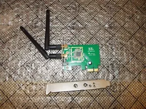 Asus PCE-N15 802.11N N300 PCI-E X1 Wireless WiFi Network Card LP+FH Brackets - Picture 1 of 1