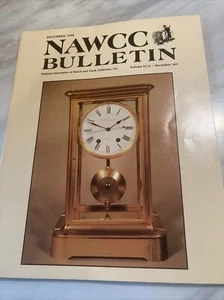 NAWCC Bulletin Watch & Clock Magazine Dec 1990 Vol 32/6 Number 269 Complete - Bild 1 von 4