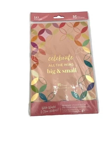Erin Condren MID CENTURY CIRCLES Designer Sticker Book - 343 Piece - New - Picture 1 of 4