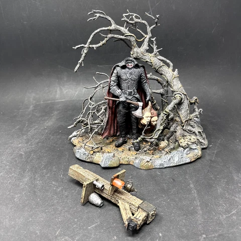 McFarlane Toys Sleepy Hollow The Headless Horsemen Deluxe Set Partial + Lot Cover