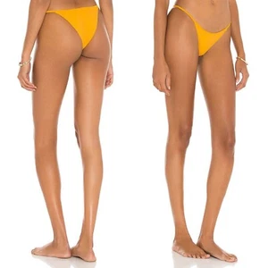 INFERIOR DE BIKINI MINIMAL ANIMAL DORADO MIEL ULTRA DESCARADA CUERDA (L) NUEVO CON ETIQUETAS - Imagen 1 de 7