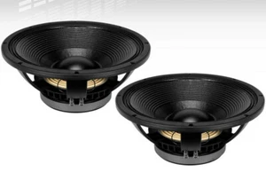 2x Altavoz Woofer de Repuesto Profesional B&C 15PS100-8 15" 1400W 8 Ohm Bajo Sub - Imagen 1 de 7