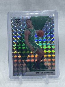 2019-20 Panini Mosaic Silver Mosaic Prizm Carsen Edwards #220 RC Boston Celtics
