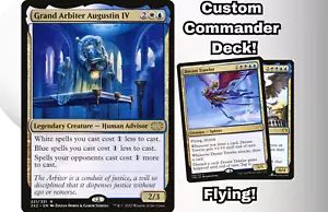 Grand Arbiter Augustin IV Commander Deck EDH 100 Magic Cards Custom Deck MTG - Picture 1 of 12