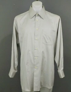 Forsyth of Canada, INC., Men Shirt, Size XL 17,32/33, Gray, 100% Cotton - Picture 1 of 4
