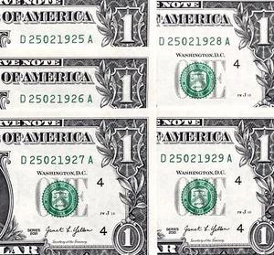 25 February 1925 to 1929 BIRTHDAY Note $1 One Dollar Bill 19.99 / Each - Picture 1 of 6