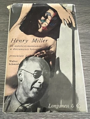 Henry Miller Hand Signed/ Inscribed Book Dated 1966 -In Italian - Image 1 of 4