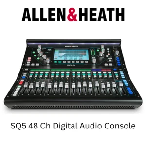 Allen & Heath SQ-5 48-Channel 36 Bus Digital Audio Mixer 96K DEEP New+Warranty - Picture 1 of 9