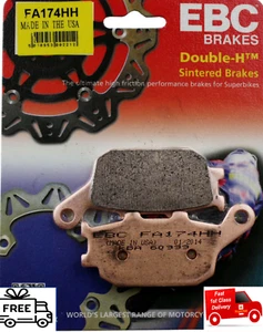 FITS YAMAHA YZF R6 2003-2016 EBC Double-H Sintered REAR Disc Brake Pads FA174HH - Picture 1 of 1