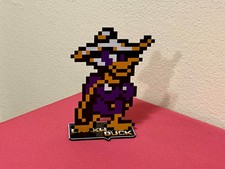 Darkwing Duck Sprite - Nintendo Video Game Inspired Pixel Art
