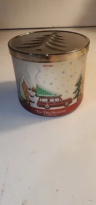 Tis The Season Bath And Body Works 3 wick Scented Candle White Barn New - Picture 1 of 4
