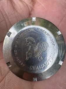 Rare Vintage Omega Seamaster Diver Deep blue 166.073 Watch Backcase - Bild 1 von 3