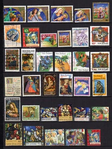 Nouvelle-Zélande années 1960-2000 Christmas - Noël 32 timbres oblitérés /TE3561 - Imagen 1 de 1