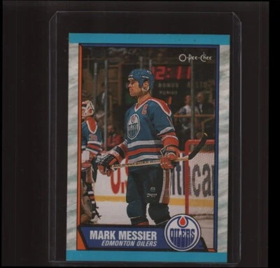 MARK MESSIER 1989 O PEE CHEE OPC #65  HOCKEY CARD - Image 1 of 4