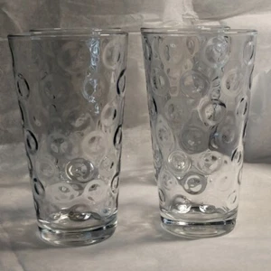 Pasabahce Mirage Optic Dot 16 Unzen Becher HighBall Hi-Ball Türkei Menge 4 - Bild 1 von 12