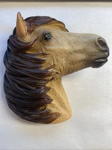 Fraser Art Horse Pony Head Wall Plaque 3D Head 1966 Made in England - Picture 1 of 3