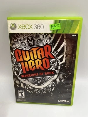 Guitar Hero: Warriors of Rock XBOX 360 2010 COMPLETO CON MANUAL CIB RARO Foto 1 de 4