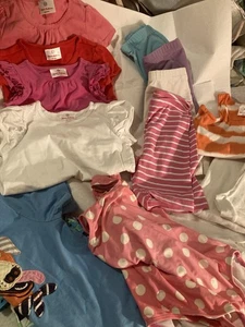 Hanna Andersson HUGE Lot ALL size 110=size 5 USA mix match Shirts Short Swimsuit - Picture 1 of 16