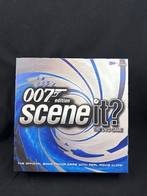 2004 JAMES BOND "007" EDITION "SCENE IT" DVD TRIVIA GAME NIB VTG Family Night - Image 1 of 4