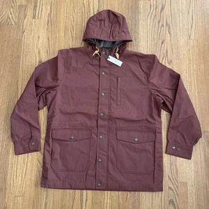 Taylor Stitch The Explorer Jacket in Red Wine Dry Wax Mens XXL 46 MSRP $328 - Picture 1 of 24