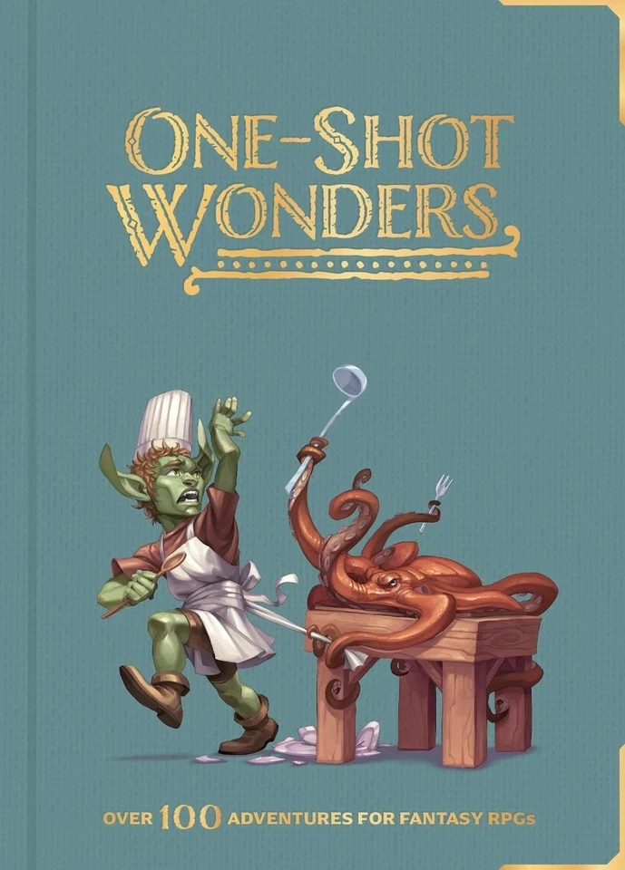 One-Shot Wonders: более 100 идей сессий для фэнтезийных ролевых игр, твердая обложка, новый! - Изображение 1 из 1