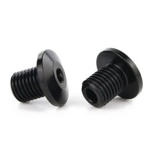 Fit For Kawasaki KLE500 91-07 KLR650 02-24 4PCS M10x1.25 Mirror Blanking Plug - Picture 1 of 12