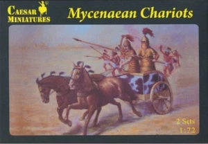 CAESAR MINIATURES 021 MYCENAEAN CHARIOTS - Imagen 1 de 1