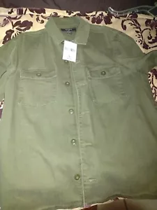 Mens casual Jacket Olive size Small forever 21 - Picture 1 of 6