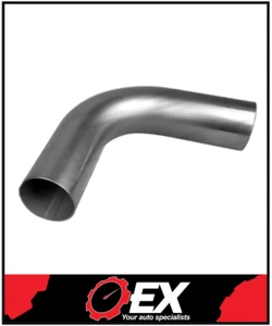 2.25" 57MM X 90 DEGREE MANDREL BEND MILD STEEL EXHAUST PIPE - Picture 1 of 1