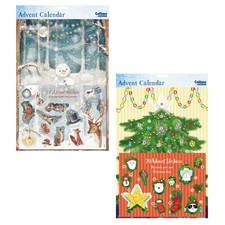 Natale Conto Alla Rovescia Adesivo Calendario Avvento - 24 Windows - Scelta