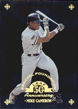 1998 Leaf Fractal Foundations Baseball #75 Mike Cameron /3999