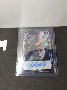 2024 LEAF VIBRANCE CRYSTAL Midnight AUTO 1/2 JOHN Smoltz CHEAPEST ON EBAY MINT🔥 - Bild 1 von 2