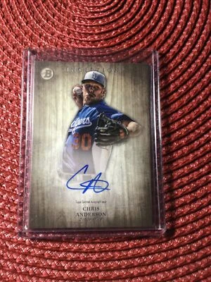 Chris Anderson 2014 Bowman Inception On Card Auto Dodgers! - Image 1 of 2
