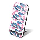 1x 5mm MDF Phone Stand Watercolour Whales Ocean Art Sea #8817