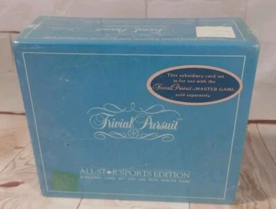 Trivial Pursuit ALL STAR SPORTS Edition , Subsidiary Card Set , Sealed Box. - Image 1 of 4
