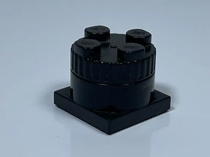 LEGO Vintage Black Electric Sound Siren 9V With Two Town Police / Fire Noises - Picture 1 of 1