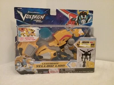 Figura de acción Voltron Legendary Defender Yellow Lion Foto 1 de 4