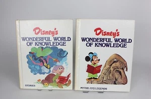 Vintage Disney's Wonderful World of Knowledge 1982 Stories & Myths and Legends - Picture 1 of 6