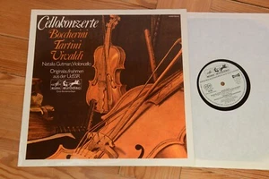 NATALIA GUTMAN Cellokonzerte Boccherini Tartini Vivaldi LP eurodisc 92920  - Bild 1 von 5