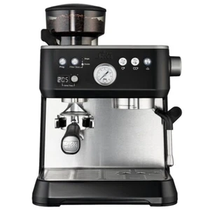 Solis Grind & Infuse Perfetta 1019 Espresso Machine In Black NEW - Picture 1 of 12