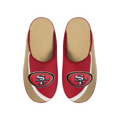 Zapatillas FOCO NFL para hombre NFL San Francisco 49ers 2022 logotipo grande borde color Foto 1 de 3