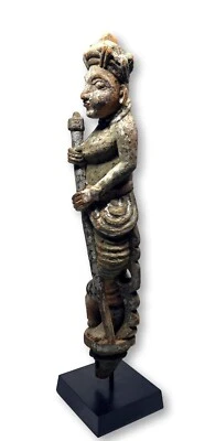 Ancestor Indian Temple Sculpture / Architectural Element Ex Banks Collection - Image 1 of 4