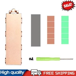 Copper M.2 Heatsink 386.4w/(m.k) Heat Radiator for M.2 NVMe 2280 SSD #g - Bild 1 von 12