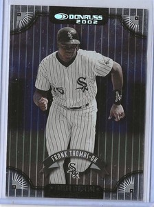 2002 Donruss  Frank Thomas Career Stat Line  (Chicago White Sox) #145  302/319